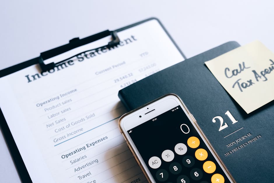 Calendar with month-end finance reminder